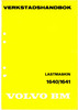 Thumbnail Volvo BM 1640/1641 verkstadshandbok/workshop manual