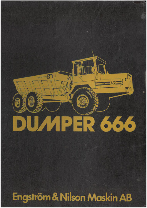 Product picture Engstrom&Nilson Dumper 666 reservdelar/spare parts