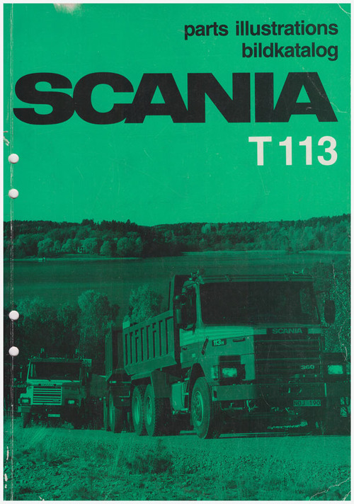 Product picture Scania T113 parts illustrations/bildkatalog